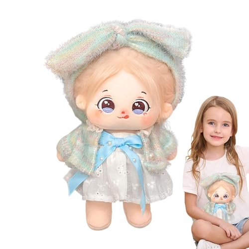 Générique Weiche Puppen für Mädchen, aus Plüsch, Anime, niedliches Anziehspielzeug | aus Baumwolle, 20 cm mit Skelett und Kleidung, Sammlerspielzeug für Geburtstag, Urlaub Générique Weiche Puppen für Mädchen, aus Plüsch, Anime, niedliches Anziehspielzeug | aus Baumwolle, 20 cm mit Skelett und Kleidung, Sammlerspielzeug für Geburtstag, Urlaub von Générique