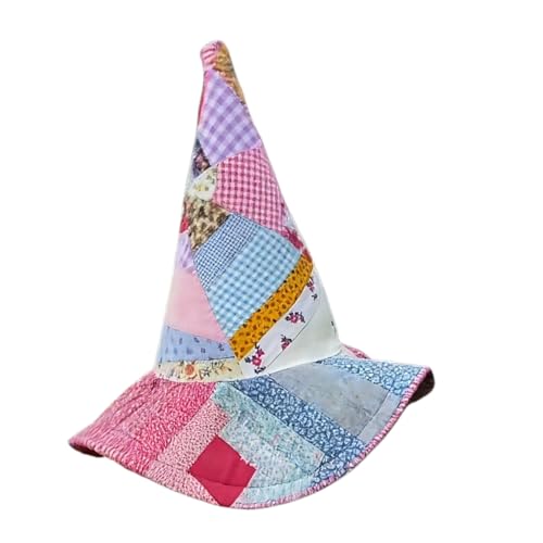 Générique Witch Hats, Witches Hat, Kostüm-Zubehör mit 15,75 x 15,75 Zoll, Zauberer für Theater Stage, Locher, Masquerade Karneval, Party Cosplay, Spooky Holiday Decoration von Générique