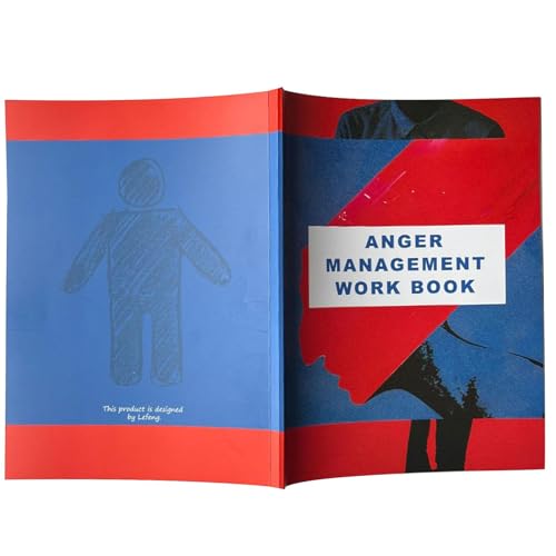 Générique Wut-Management-Tagebuch, Wutmanagement-Notizbuch, Gefühlsanalyse, Wutmanagement-Guide und Ordner zur Analyse von Gefühl und Emotionen von Générique