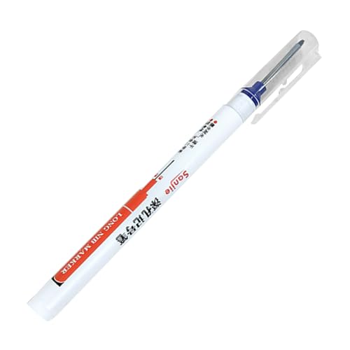 Glasmarker aus Metall, Permanentmarker mit Clip – Marker mit tiefer Reichweite für Tischlermarkierung, Elektrobohren, Glasinstallation, Industrie Glasmarker aus Metall, Permanentmarker mit Clip – Marker mit tiefer Reichweite für Tischlermarkierung, Elektrobohren, Glasinstallation, Industrie von Générique