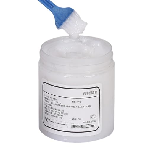 Gleitfahrzeug Dachschmiermittel Fett – Langlebige Schmierpaste | Hochtemperaturbeständige Dämpfung für Sitzschienen, Schieber und Gleitbewegung, Mini Gleitfahrzeug Dachschmiermittel Fett – Langlebige Schmierpaste | Hochtemperaturbeständige Dämpfung für Sitzschienen, Schieber und Gleitbewegung, Mini von Générique