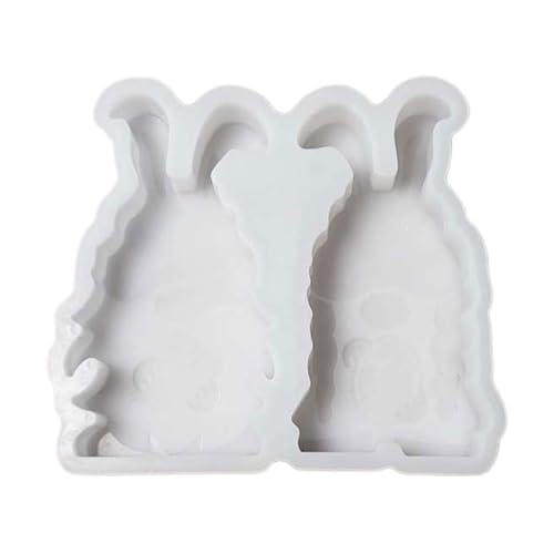 Gnome Silikonform, Aromatherapy Candle Making Formen, Dwarf Paar Soap Mould, Easter Dwarf Molds for Soy Wax Soap Plaster Resin Art Decor von Générique