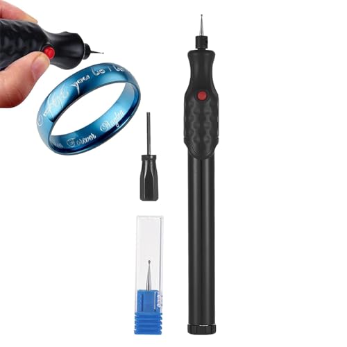 Gravierstift aus Glas, Holzgravurwerkzeug, tragbarer elektrischer Gravurstift, kabelloses tragbares Werkzeug für Künstler, batteriebetriebene Schnitzschläger Gravierstift aus Glas, Holzgravurwerkzeug, tragbarer elektrischer Gravurstift, kabelloses tragbares Werkzeug für Künstler, batteriebetriebene Schnitzschläger von Générique