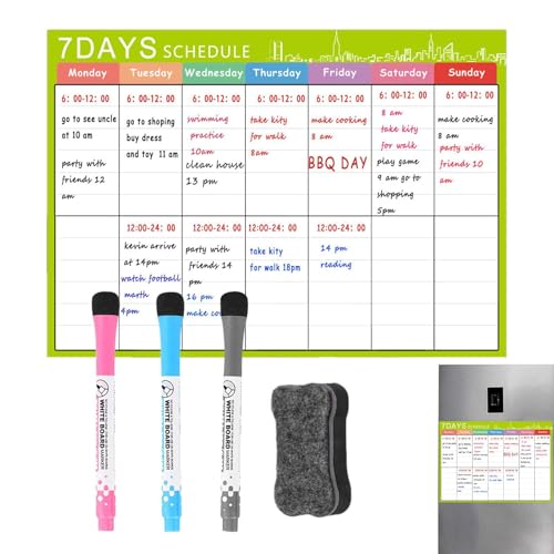 Gruseliger Kalender für trocken abwischbare Whiteboard-Kalender, Fridge Magnetic Whiteboard mit Radiergummi-Stift, Präsentations-Sets, Wandplaner, Planer Gruseliger Kalender für trocken abwischbare Whiteboard-Kalender, Fridge Magnetic Whiteboard mit Radiergummi-Stift, Präsentations-Sets, Wandplaner, Planer von Générique