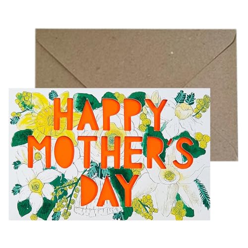 Grußkarten-Bastelset, Mama Greatting Card Make | Hochmoderne Grußkarte aus Aquarellpapier | Festival-Tagkarten-Bastelset für Weihnachten zum Muttertag von Générique