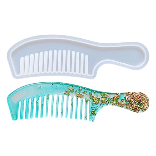 Haarkammform – Form zur Herstellung von Haarbürsten, Silikon-Epoxidharz Casting Form | Herstellung von Schmuck, Basteln, handgefertigte Werkzeuge zur Herstellung von Haarbürsten, von Générique