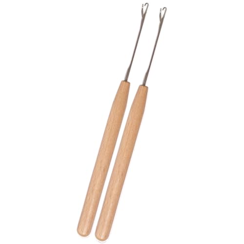 Haken – 2 Häkelnadeln | Häkelnadeln | rutschfeste und tragbare Haken zum Weben von Perlen, Schmuckherstellung, Decken, Bastelprojekte, für Herren Haken – 2 Häkelnadeln | Häkelnadeln | rutschfeste und tragbare Haken zum Weben von Perlen, Schmuckherstellung, Decken, Bastelprojekte, für Herren von Générique