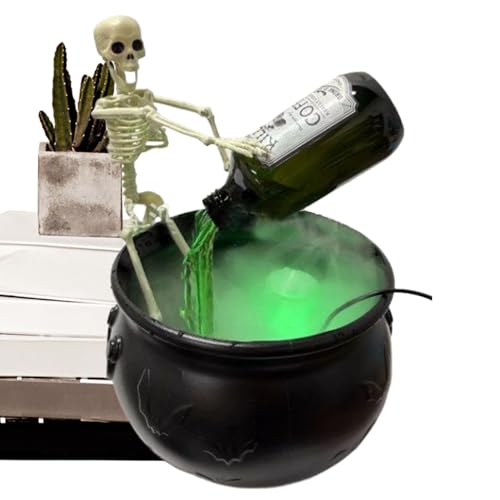 Halloween-Hexenkessel, schwimmende Flasche, Halloween- , Nebel-Maker, Horrorschmuck, für Nachttisch, , Mantel Halloween-Hexenkessel, schwimmende Flasche, Halloween- , Nebel-Maker, Horrorschmuck, für Nachttisch, , Mantel von Générique