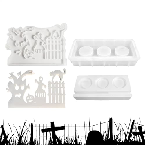 Halloween Kerze Gipsform, Halloween Kerzenform Gießformen Harz Dekoration Gießformen Harz Kerzenform Silikonformen für Epoxidharz Halloween Harz Dekoration Halloween Kerze Gipsform, Halloween Kerzenform Gießformen Harz Dekoration Gießformen Harz Kerzenform Silikonformen für Epoxidharz Halloween Harz Dekoration von Générique