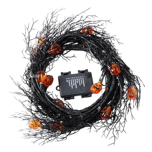 Halloween-Lichterkette | Halloween-Lichterkette | Zubehör für Halloween-Partys, Schlafsaal, Büros, Garten, Schule, Spukhaus, Allee, Terrasse, Wohnung von Générique