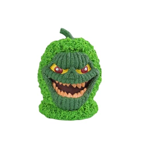 Halloween-Party auf dem Tisch mit grünem Kürbis und gruseliger Atmosphäre (Grün, 12 cm) von Générique