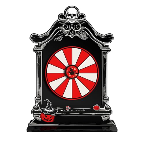 Halloween Spinner-Preisrad, Spinner Wheel Fortune Wheel Supplies Spiel | Halloween Spinner Fun Rad Spiel für Familientreffen Games Halloween Thema Halloween Spinner-Preisrad, Spinner Wheel Fortune Wheel Supplies Spiel | Halloween Spinner Fun Rad Spiel für Familientreffen Games Halloween Thema von Générique