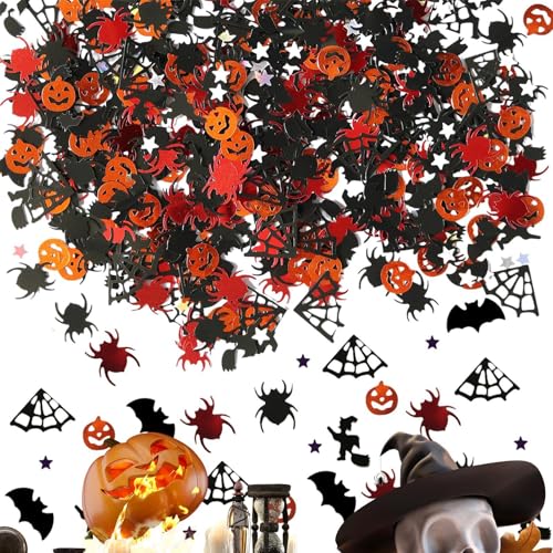 Halloween-Tisch-Konfetti, Halloween-Konfetti, Halloween-Party-Konfetti | Tisch-Konfetti in Halloween-Form, verstreutes Konfetti für Hall-Party-Sets Halloween-Tisch-Konfetti, Halloween-Konfetti, Halloween-Party-Konfetti | Tisch-Konfetti in Halloween-Form, verstreutes Konfetti für Hall-Party-Sets von Générique