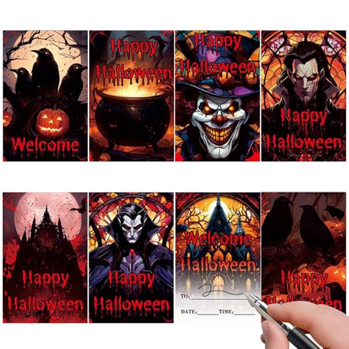 Halloween-Vampir Briefpapier – tragbare Schreibwaren, leichte Newsletter-Einladungskarte | Langlebiges, leeres Cartoon-Briefpapier, Papierbedarf Halloween-Vampir Briefpapier – tragbare Schreibwaren, leichte Newsletter-Einladungskarte | Langlebiges, leeres Cartoon-Briefpapier, Papierbedarf von Générique