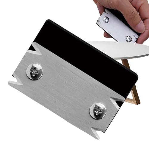Hand-Pitlars für Holz – Tragbares Antiquadrat-Werkzeug mit funkelndem Gratteriennetz, manueller Schneidemaschine für Laminat-Finish | Bachelite-Eckebene mit Schnitt Hand-Pitlars für Holz – Tragbares Antiquadrat-Werkzeug mit funkelndem Gratteriennetz, manueller Schneidemaschine für Laminat-Finish | Bachelite-Eckebene mit Schnitt von Générique