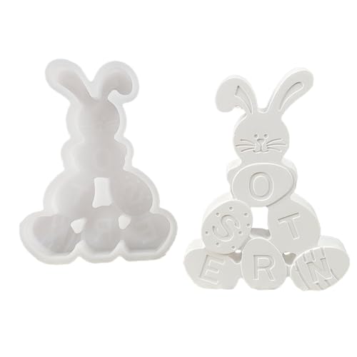 Hasenformen aus Silikon, Osterhasen-Formen, Seifenform, Hasenkerzenformen, Silikonformen aus Epoxidharz, niedlich, für Bastelbedarf Hasenformen aus Silikon, Osterhasen-Formen, Seifenform, Hasenkerzenformen, Silikonformen aus Epoxidharz, niedlich, für Bastelbedarf von Générique