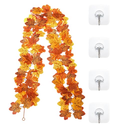 Herbstgirlande – Dekoration zum Erntedankfest im Herbstkranz, Girlande aus Ahornblättern, für Kamin, Esszimmer, , Schlafzimmer von Générique