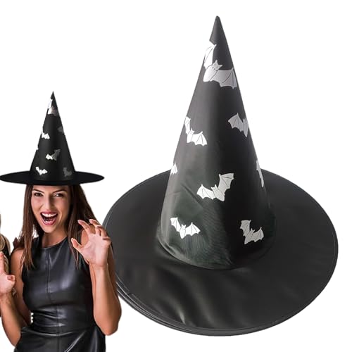 Hexenhut – Halloween-Dekorationen Hexenhüte | Saisonale Dekoration Kostüm Cosplay für Balkon Decke Garten Kamin Innen Außen Hexenhut – Halloween-Dekorationen Hexenhüte | Saisonale Dekoration Kostüm Cosplay für Balkon Decke Garten Kamin Innen Außen von Générique
