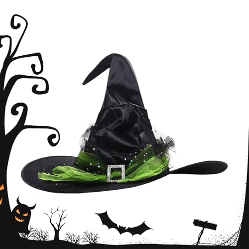 Hexenhut für Halloween, Hexenhut | Cosplay-Zubehör für Dekoration von Partys, Karneval, Garten, Maskerade, Verwendung im Außenbereich, und im Innenbereich von Générique