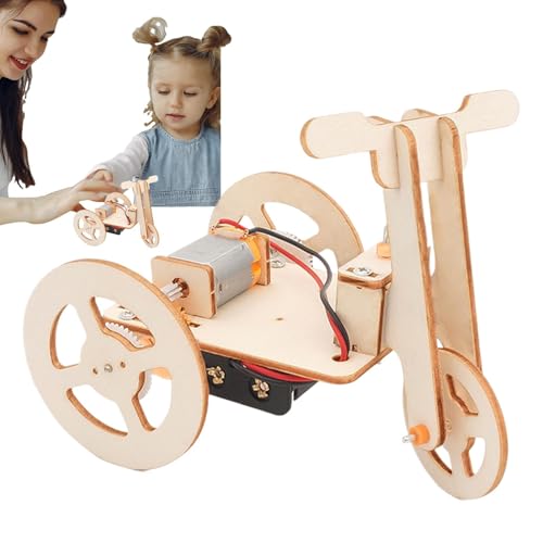 Holzpuzzle für – Elektrisches Dreirad Holzbausatz | Pädagogische Hilfsmittel und Spielzeugbauklötze, kreatives Bastelset aus kleinen Holzblöcken für Holzpuzzle für – Elektrisches Dreirad Holzbausatz | Pädagogische Hilfsmittel und Spielzeugbauklötze, kreatives Bastelset aus kleinen Holzblöcken für von Générique