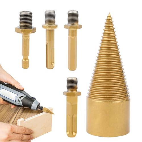 Holzspaltenbohrer, Holzspaltbohrer – elektrischer Holzbohrer für Brennholz, Holzspalter | Multifunktionale Schraubenzieher-Werkzeuge, Holzspalter Holzspaltenbohrer, Holzspaltbohrer – elektrischer Holzbohrer für Brennholz, Holzspalter | Multifunktionale Schraubenzieher-Werkzeuge, Holzspalter von Générique