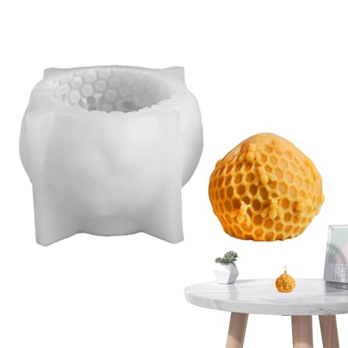 Honigkamm-Silikonform, Honigkamm-Harzform, Zylinderseifenform, Silikonkerzenform, Casting aus Harz, schnelle Kunst, Heimdekoration für Süßigkeiten und Annive Honigkamm-Silikonform, Honigkamm-Harzform, Zylinderseifenform, Silikonkerzenform, Casting aus Harz, schnelle Kunst, Heimdekoration für Süßigkeiten und Annive von Générique