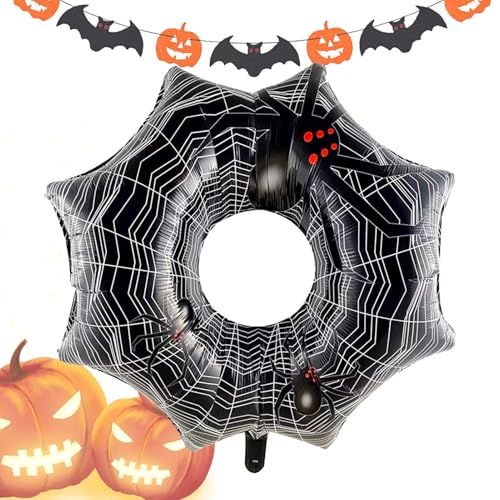 Horror Foil Balloons Gruselige Halloween Luftballons | Stehen Gothic Cartoon für Urlaub Dekoration | Spinnen-Festival Spukhaus Horror Foil Balloons Gruselige Halloween Luftballons | Stehen Gothic Cartoon für Urlaub Dekoration | Spinnen-Festival Spukhaus von Générique
