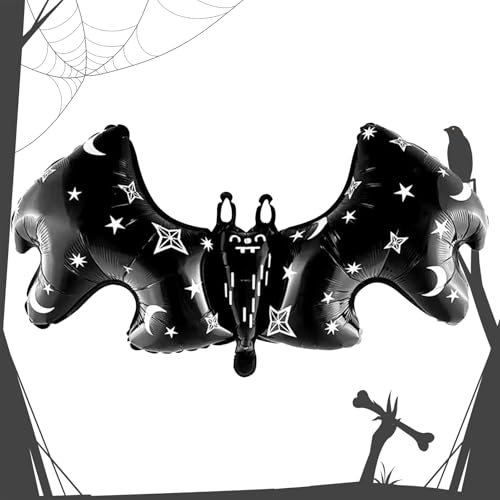 Horror Foil Balloons Gruselige Halloween Luftballons | Stehen Gothic Cartoon für Urlaub Dekoration | Spinnen-Festival Spukhaus von Générique