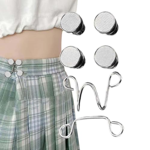 Jeans-Bauchspanner | Jeans-Button-Pins | Jeans-Buttons Pins Keine Naht – Abnehmbare und verstellbare Jeansknopfstifte aus Legierung Jeans-Bauchspanner | Jeans-Button-Pins | Jeans-Buttons Pins Keine Naht – Abnehmbare und verstellbare Jeansknopfstifte aus Legierung von Générique