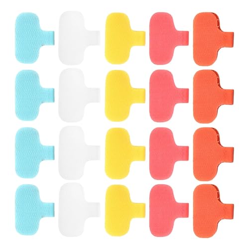 Kabeletiketten – Kabel-Tags 20 Stück | Kabel-Etiketten schreiben auf | Wiederverwendbare Drahtetiketten | Etiketten zur Identifizierung von Kabeln | Schreiben Sie auf Assort-Farben Kabeletiketten – Kabel-Tags 20 Stück | Kabel-Etiketten schreiben auf | Wiederverwendbare Drahtetiketten | Etiketten zur Identifizierung von Kabeln | Schreiben Sie auf Assort-Farben von Générique