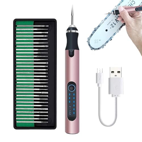 Kabelloser Gravurstift, Glasgravurstift, Holzgravur, Gravurwerkzeug mit USB-Aufladung, leistungsstarkes Stift-Gravurstift-Set für Metall Holz Glas P Kabelloser Gravurstift, Glasgravurstift, Holzgravur, Gravurwerkzeug mit USB-Aufladung, leistungsstarkes Stift-Gravurstift-Set für Metall Holz Glas P von Générique