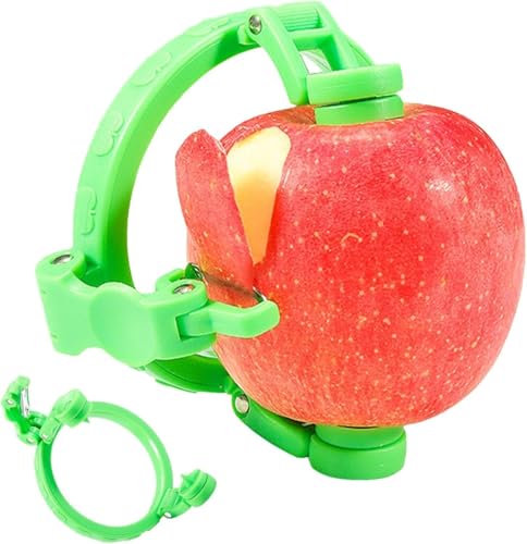 Kartoffelschäler Schäler Schäler für die Küche Gadget Birnenschneider Obstbirnenschäler Küchenhelfer Faltbare Orangenwerkzeuge für Kiwis, Pfirsiche, Zwiebeln, Gemüse von Générique