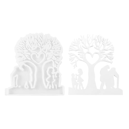 Kerzenhalter Silikonform Kerzenhalter Kerzenhalter Harz Kerzenhalter Silikonformen für Paar Kerzenständer Love Forever Epoxidharz Formen für Home Decoration Party von Générique