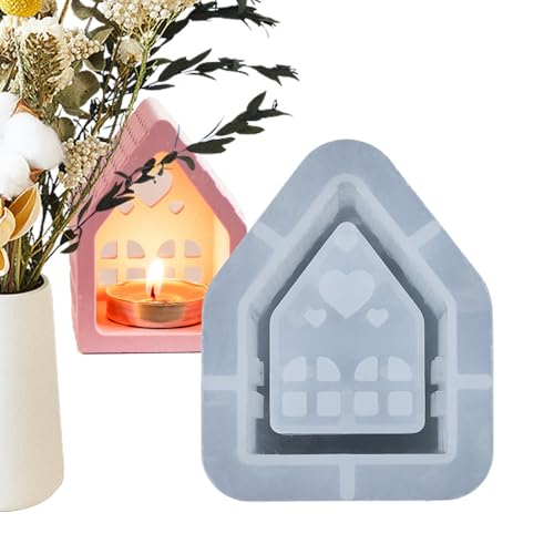 Kerzenhalter für Zuhause – Handwerk Harz Gießform Beton Ton | Silikonform, Ornamentformen aus Gips, Bastelharz, Tonform aus Beton, Kerzenhalter, Formzubehör von Générique