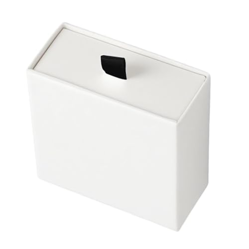 Kleine Schmuckschatulle – Ring Vitrine | Aufbewahrungsbox für Armbänder | Organizer mit Themen | Schmuckvitrine mehrschichtig und verstellbar für Frauen, Reisen, Urlaub, L von Générique