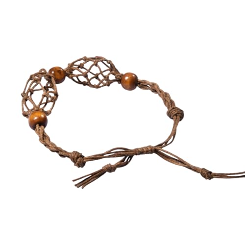 Kordel-Armband, Anhänger für Armband, Käfig, Kordel, verstellbar, für Halsketten, Anhänger, Basteln, Armbänder, Schmuckherstellung Kordel-Armband, Anhänger für Armband, Käfig, Kordel, verstellbar, für Halsketten, Anhänger, Basteln, Armbänder, Schmuckherstellung von Générique