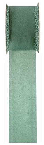 Kreppband, 4 cm x 5 m, natürliches Beige, für Hochzeits- und Partydekoration (Eukalyptusgrün) von Générique