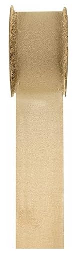 Kreppband, 4 cm x 5 m, natürliches Beige, für Hochzeits- und Partydekoration (Naturbeige) von Générique