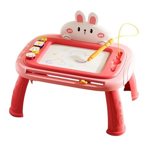 Kritzeltafel für Schreibtafel – Zeichenbrett für Cartoon, frühes Lernspielzeug mit tragbarem Design, für Zuhause, Outdoor, Schule und Reisen von Générique