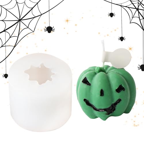 Kürbis-Kerzenformen aus Silikon | Halloween-Kürbis-Kerzenform aus Silikon | Kreative Freizeitbedarf, Dekorationen für Wachs, Gips, Epoxidharz Kürbis-Kerzenformen aus Silikon | Halloween-Kürbis-Kerzenform aus Silikon | Kreative Freizeitbedarf, Dekorationen für Wachs, Gips, Epoxidharz von Générique