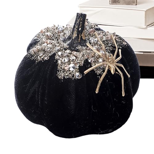 Kürbisse zum Dekorieren – Halloween-Kürbisse mit Spinnen | Dekorativer Samt 3D für Fenster Tür Büro Haus Saison Partys Outdoor Kürbisse zum Dekorieren – Halloween-Kürbisse mit Spinnen | Dekorativer Samt 3D für Fenster Tür Büro Haus Saison Partys Outdoor von Générique