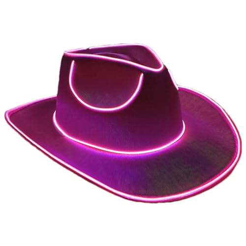 LED Mütze - Blitz-Cowboy Cowboy | Party Kamera Abdeckung | Mütze mit beleuchteter Batterie für Festivals | Kostüm im westlichen Stil für Nachtabende Geburtstagskonzerte LED Mütze - Blitz-Cowboy Cowboy | Party Kamera Abdeckung | Mütze mit beleuchteter Batterie für Festivals | Kostüm im westlichen Stil für Nachtabende Geburtstagskonzerte von Générique