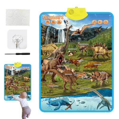 Learning Wall Chart, Interactive Speech Talking Poster, 16,14 x 21,85 Zoll Fun Learning Tool, Sturdy & Easy to Use, Bildungsgraph für & Mädchen, Alter 1 bis 5 Learning Wall Chart, Interactive Speech Talking Poster, 16,14 x 21,85 Zoll Fun Learning Tool, Sturdy & Easy to Use, Bildungsgraph für & Mädchen, Alter 1 bis 5 von Générique