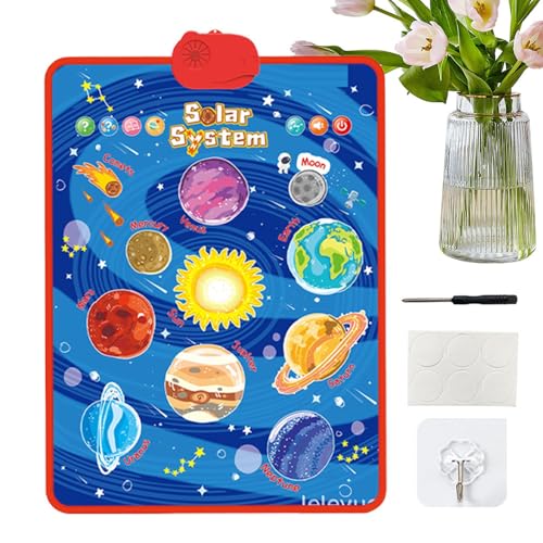 Learning Wall Chart, Interactive Speech Talking Poster, 16,14 x 21,85 Zoll Fun Learning Tool, Sturdy & Easy to Use, Bildungsgraph für & Mädchen, Alter 1 bis 5 von Générique