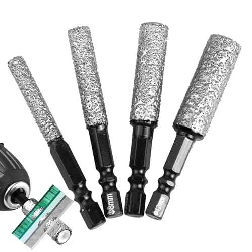 Lochsägen-Set für Fliesen – gelöteter Lochbohrer mit sechseckigem Griff, Bohrzubehör für Granit, Porzellan, Metall, Holz, Keramik, Furnier Dusche Lochsägen-Set für Fliesen – gelöteter Lochbohrer mit sechseckigem Griff, Bohrzubehör für Granit, Porzellan, Metall, Holz, Keramik, Furnier Dusche von Générique