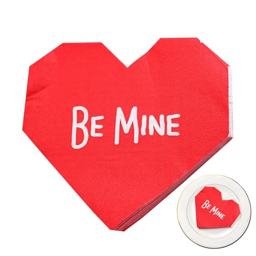Love Hearts Dinner Handtuch zum Abendessen, Seidenpapier zum Valentinstag | Robustes Gästetuch 20 Stück - 2-lagiges weiches saugfähiges Handtuch aus Seidenpapier für Party Love Hearts Dinner Handtuch zum Abendessen, Seidenpapier zum Valentinstag | Robustes Gästetuch 20 Stück - 2-lagiges weiches saugfähiges Handtuch aus Seidenpapier für Party von Générique