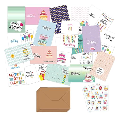Lustige Geburtstagskarten, Geburtstagsgrußkarte, Klappkarten zum Geburtstag, Klappkarten mit Umschlägen, vielseitige Geburtstagskarten, fröhliche lose Karten, Liss-Grußkarten Lustige Geburtstagskarten, Geburtstagsgrußkarte, Klappkarten zum Geburtstag, Klappkarten mit Umschlägen, vielseitige Geburtstagskarten, fröhliche lose Karten, Liss-Grußkarten von Générique