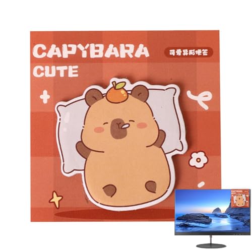 Lustige Haftnotizen - Cartoon Tier Capybara Haftnotizen - 30 Blatt abnehmbare Notizblöcke, Klassenbedarf, Schulbedarf für Lehrer Schüler Lustige Haftnotizen - Cartoon Tier Capybara Haftnotizen - 30 Blatt abnehmbare Notizblöcke, Klassenbedarf, Schulbedarf für Lehrer Schüler von Générique