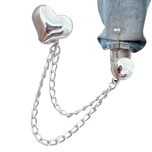 Magnetisch für Kleidung | Magnetknöpfe aus Metall mit Kette | modische Kleiderzange für Ärmel Hosen Rock | ideal für Jugendliche Magnetisch für Kleidung | Magnetknöpfe aus Metall mit Kette | modische Kleiderzange für Ärmel Hosen Rock | ideal für Jugendliche von Générique