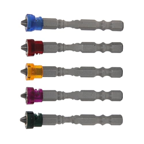 Magnetische Schraubendreher-Bits, magnetische Bohr-Bits | 5-teiliges buntes Präzisionsschraubendreher-Bit-Set | Starkes rutschfestes Kraftzubehör für Holzbearbeitung, Magnetische Schraubendreher-Bits, magnetische Bohr-Bits | 5-teiliges buntes Präzisionsschraubendreher-Bit-Set | Starkes rutschfestes Kraftzubehör für Holzbearbeitung, von Générique